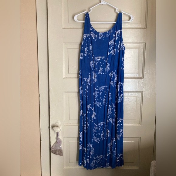 Bali Moon Ocean Fish Pattern Dress - Picture 7 of 7